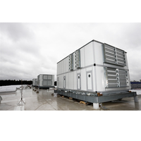 Ahu sur mesure pièce d'unité centrale verticale de traitement d'air commercial sur mesure pièce de traitement d'air central
