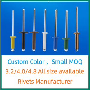 Remaches de cabeza cilíndrica pulida, remaches ciegos de acero inoxidable con cabeza CSK, remache ciego de doble cabeza avellanada Skk3035 - Product Image 5