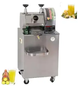 Industrial Commercial Electric Sugar Cane Sugarcane Press Juice Juicer Squeezing Extracting Extractor Making Machine From China