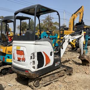 Bobcat 1.7ton Mini Escavadeira E17 Segunda Mão Escavadeira Hidráulica em Boas Condições Preço Barato - Product Image 5
