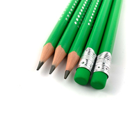 Jishui – ensemble de crayons en caoutchouc pour enfants, Mine de Golf, crayons Standard de 2mm, crayon de bureau et d'école, couleur foncée, noir