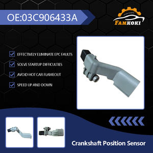 Sensor de cigüeñal de sistemas eléctricos automotrices de Venta caliente 03C906433A para Volkswagen <span class=keywords><strong>Bora</strong></span> 2008-2016 y Audi - Product Image 2