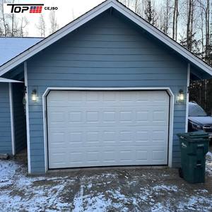 Meilleure vente Porte <span class=keywords><strong>de</strong></span> <span class=keywords><strong>garage</strong></span> sectionnelle coulissante automatique moderne en acier galvanisé 0,326 mm, prévention incendie, garantie 5 ans - Product Image 2