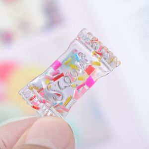 Jouet éducatif pour enfants, bonbons sucrés, argile en silicone, résine, slime coloré, accessoires de décoration - Product Image 1