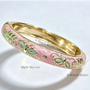 Nouvelle Collection : Ensemble de Bracelets Électroplaqués Style Chinois pour Bébé, avec Papillon, Arête de Poisson et Strass Goutte d'Huile – Idéal Cadeau pour Enfant - Product Image 2