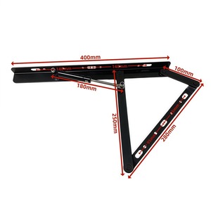 โครงยกนิวเมติก Xinjunye ขนาด 400 มม. คู่ สำหรับเตียงทาทามิ เฟอร์นิเจอร์ห้องนอน - Product Image 1