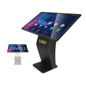 HOSDA 43 Inch Type K Shopping Mall Horizontal Touch Screen Advertising Floor Standing Vertical <strong>Interactive</strong> Totem Lcd Kiosk - Product Image 2