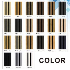 Vendita calda moderna decorazione legno Akupanel acustica PET 100% poliestere MDF <span class=keywords><strong>pannelli</strong></span> di parete con cemento grigio <span class=keywords><strong>per</strong></span> camera da letto - Product Image 5