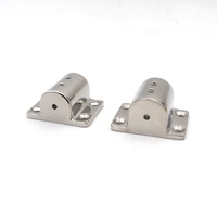 Base de mât de drapeau marine en acier inoxydable 316, 25 mm (1 pouce), fixation sur rail, support de main courante, accessoires de quincaillerie pour yacht et bateau