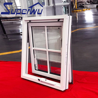 Ventanas de Toldo con Doble Acristalamiento y Rotura Térmica de Aluminio, Fabricadas en China, Estándar Australiano AS2047, Económicas