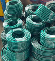 Tuyau d'arrosage de jardin multi-couleurs, 3 couches, en PVC renforcé de fibres, haute pression, écologique, léger, certifié CE, OEM