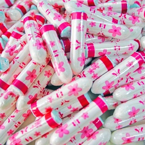 Cheap Organic Cotton Tampons with Plastic <b>Applicator</b> Private <b>Label</b> Female Hygiene Super High Absorbency Biodegradable OEM/ODM - Product Image 4