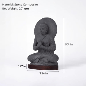 การเทศนาพระพุทธเจ้า |   ผลงานชิ้นเอกแห่งศิลปะกันธารา - Product Image 3
