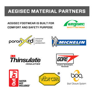 รองเท้านิรภัยของ Aegisec สำหรับสถานที่ก่อสร้างที่สอดคล้องกับมาตรฐานความปลอดภัยของ<span class=keywords><strong>20345</strong></span> <span class=keywords><strong>ISO</strong></span> ของ <span class=keywords><strong>En</strong></span> รองเท้าบูททำงานที่ทนต่อการเจาะกันลื่น - Product Image 4