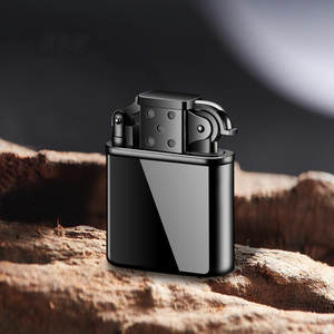 Vente en gros briquets créatifs à flamme bleue en alliage de zinc coupe-vent micro-cuivre brillant torche haut de gamme allume-cigare au kérosène <span class=keywords><strong>ZORRO</strong></span> - Product Image 5