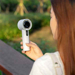 Ventilador de Mano Recargable Inteligente con Pantalla LED Digital, Silencioso y Potente, de Alta Velocidad, Mini Ventilador Portátil - Product Image 6