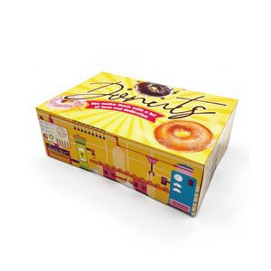 Boîte d'emballage en carton Lux à 2 couches pour petits gâteaux roulés, idéale pour le thé de l'après-midi et les gâteaux, style Sri Lanka et coréen - Product Image 2