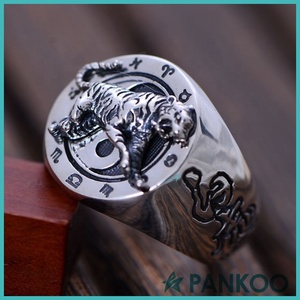 <span class=keywords><strong>Dragon</strong></span> de l'Est, personnalité dominante, bague vintage en argent thaïlandais avec griffe de <span class=keywords><strong>dragon</strong></span>, bijoux pour hommes, argent sterling 925 - Product Image 6