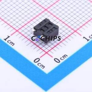 YTS-C015-2C Tactile Switch SMD-4P,4.5x4.5mm Switch Single Pole Single Throw Round Button 2.6N Vertical Mount - Product Image 2