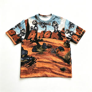 Nuova Collezione di T-Shirt Personalizzate con Motivi di Tappezzeria, <span class=keywords><strong>Polo</strong></span> e <span class=keywords><strong>Felpe</strong></span> Oversize con Zip - Product Image 3