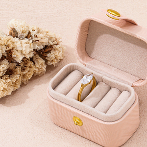 Anelli Grossisti Joolim Gioielli Placcati in Oro 18K per Donna, Robusti in Acciaio Inossidabile con Grande Zirconia a Occhio di Cavallo, Anelli Graziosi - Product Image 3