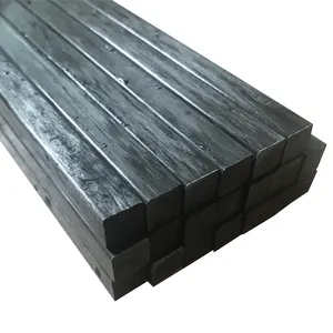 Factory Direct Carbon Fiber Flat Strips Square/Rectangular Pultrusion Carbon Strip Sheet