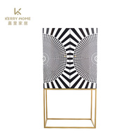 Nouvelles tables d'appoint de salle à manger, luxe, simples, élégantes, roses, en acier inoxydable, modernes, fantaisie, créatives, en métal, meubles de maison