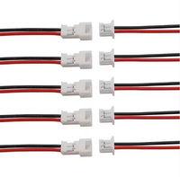 Kabel Jumper 2-Core PH1.25mm Konektor Male ke Female untuk Model RC Proyek Elektronik DIY