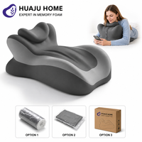 Oreiller orthopédique pour couple, soutien de la colonne cervicale, oreiller de sommeil, rembourrage en coton à mémoire de forme, oreiller de sommeil pour téléphone portable