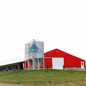 Poulailler pour 10000 poulets structure préfabriquée en acier à structure légère poulailler bâtiment de ferme avicole - Product Image 6