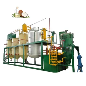 Palm Oil Refinery Plant in Malaysia Coconut Oil Refinery Cooking Oil Refinery Machine