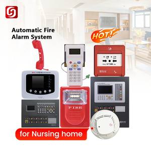 מערכת אזעקת אש חכמה נשלפת חום גלאי חום עשן תרמי לתוך קיר - Product Image 1