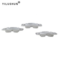 D211 Clips de panneau de porte de voiture Attaches de retenue en plastique en feuille assorties