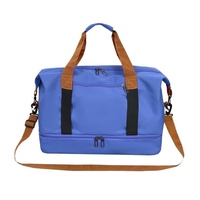 Sac de voyage unisexe ACEWELL en nylon respirant 20L, grande capacité, pour courts séjours, attachable à un chariot