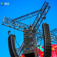 Stage Line Array Truss Tower Iluminación de escenario Truss Lift Tower Altavoz Truss Lift System