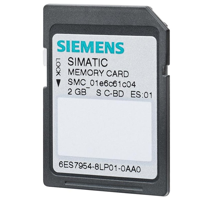 6ES7954-8LP01-0AA0 Siemens SIMATIC S7 Memory Card 2 GB 3,3V Flash for S7-1x 00 CPU 1 Year Warranty Discontinued