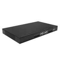 Productos FTTH Más Vendidos, Fibra Óptica de Transmisión de 20KM, OLT de 4 Puertos EPON, OLT 4PON con Puerto de Módulo SFP para Red PON