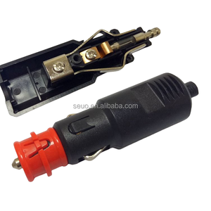 Connecteur de prise allume-cigare pour voiture <span class=keywords><strong>12v</strong></span>-24v mâle, prise de connexion pour allume-cigare - Product Image 2