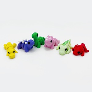 Modèles d'animaux de dessin animé imprimés en 3D, miniatures, multicolores, jolis petits pendentifs d'animaux, ornements décoratifs - Product Image 3