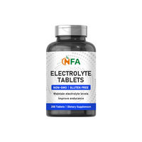 Comprimés d'électrolytes avec Calcium, Magnésium, Sodium, Chlorure de potassium, pour reconstituer les électrolytes, stimuler l'endurance et réduire la fatigue