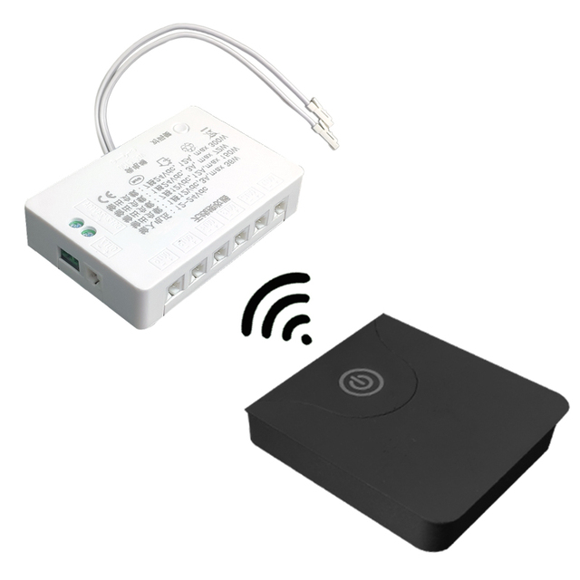 2.4G Wireless Sensor switch touch sensor switch 10m remote control led cabinet wardrobe light IR motion sensor wireless switch