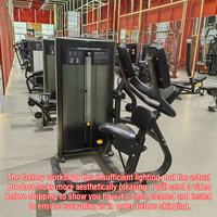 Máquina de Abdominales Sentado con Asiento Ajustable para Gimnasio Comercial, Fabricante de Equipos de Fitness OEM