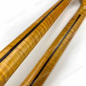 Mástil de Repuesto para Guitarra ST de 22 Trastes y 12 Pulgadas de Radio, Mástil de Guitarra ST de Arce Flameado en Venta - Product Image 6