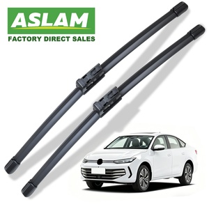 ใบปัดน้ำฝนแบบนุ่มไร้เสียง สำหรับรถยนต์ทั่วไป ใช้ได้กับรถยนต์ Vw Lavida Touran Sharan Transporter อุปกรณ์ตกแต่งรถยนต์ - Product Image 1
