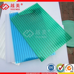 <span class=keywords><strong>Polycarbonate</strong></span> Twin-Tường Tấm Rỗng Nhựa Nhà Kính Tấm Lợp - Product Image 5