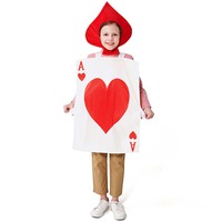 Cartes à jouer de performance pour enfants et adultes, as de pique noir, costume DISP-018