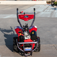 Motoculteur diesel, moteur 4 temps, 12 ch, outils de labourage rotatif, de creusement de fossés et de désherbage, mini cultivateur autopropulsé à poussée manuelle