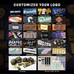 Casquette en laine méltone à 5 panneaux, visière plate, étiquette tissée personnalisable, couleur unie, non structurée, pour la course, personnalisation en gros - Product Image 5