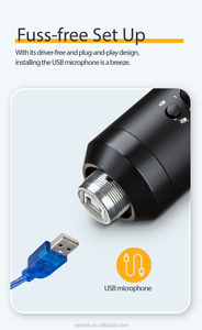 Lane Máy tính để bàn USB Condenser Microphone USB Condenser Microphone máy tính để bàn Condenser Microphone - Product Image 4