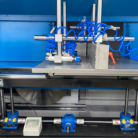 Scie à découper les profilés en aluminium WEIKE CNC WJK-650 pour murs-rideaux avec affichage numérique pour le traitement des extrémités